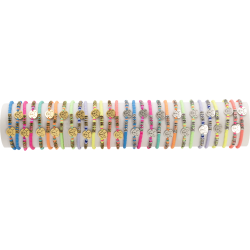 BRACELET MFSI02 (CHIEN) FLUO - 01 TUBE (30cm)