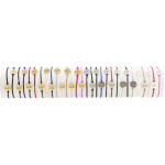 BRACELET SIMPLE CHAMOIS MS07  -  TUBE 30cm