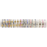 BRACELET TRESSE CHAMOIS MS08 - TUBE 30cm