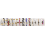 BRACELET SIMPLE FLOCON MS12 - TUBE 30cm