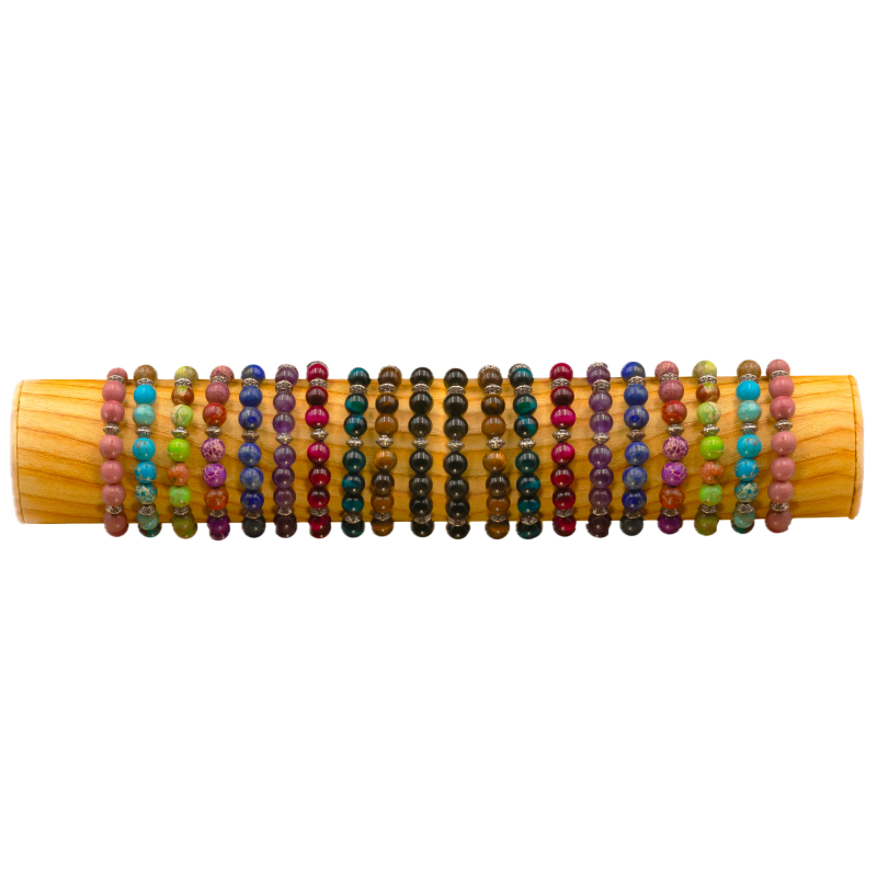 BRACELET FSI62 PIERRE CLASSIQUE - 1 TUBE BOIS (30cm)