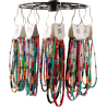 COLLIER FSI08 FIMO - 1 ÉTOILE COUPÉE NEW / 5pcs X 10 CROCHETS