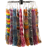 BRACELET A VOEUX CHEVILLERE - ÉTOILE COUPÉE NEW / 20pcs X 20 CROCHETS