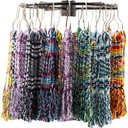 BRACELET A VOEUX ENFANT - 1 ÉTOILE COUPÉE NEW / 20pcs X 20 CROCHETS