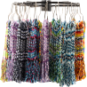 BRACELET A VOEUX ENFANT - 1 ÉTOILE COUPÉE NEW / 20pcs X 20 CROCHETS