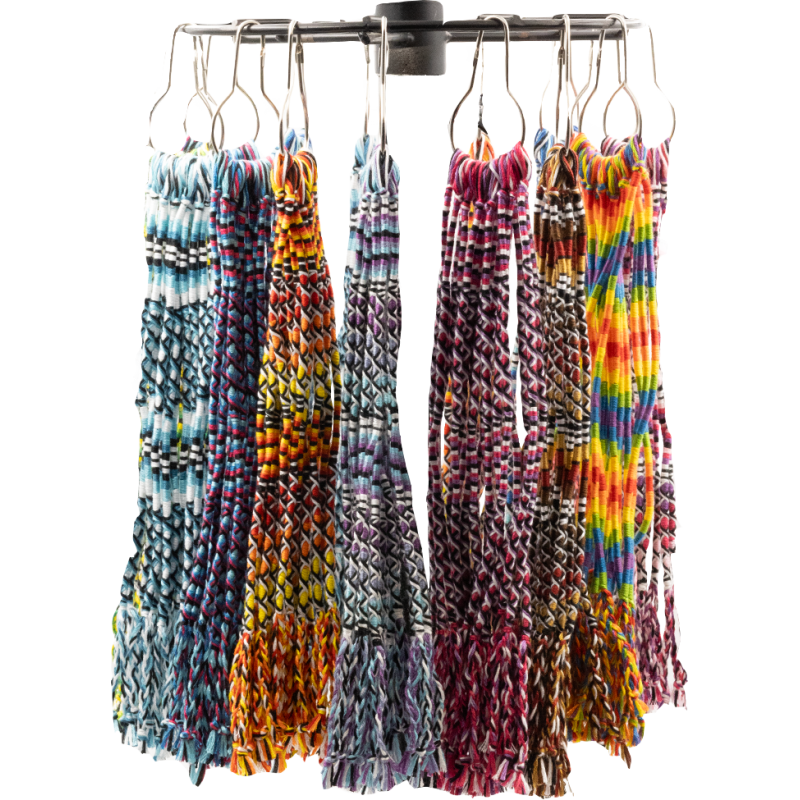 BRACELET A VOEUX CHEVILLERE - 1 ÉTOILE COUPÉE NEW / 20pcs X 15 CROCHETS BRACELET A VOEUX CHEVILLERE - 1 ÉTOILE COUPÉE NEW / 20pcs X 15 CROCHETS