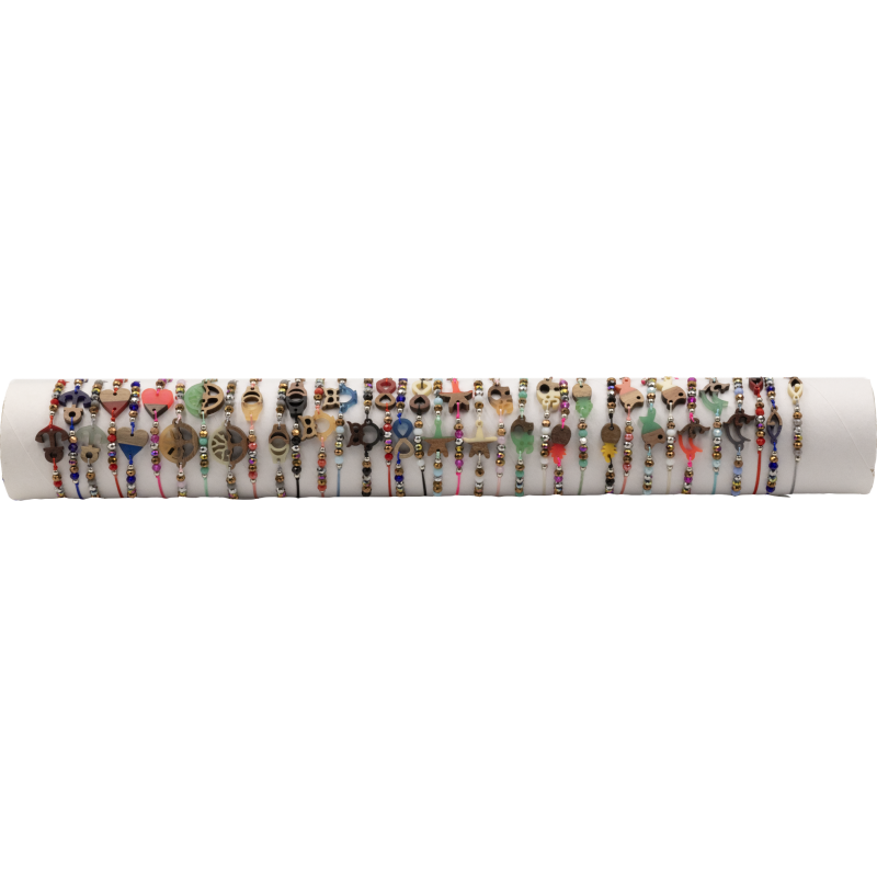 BRACELET S CRISTAL BOIS - 01 TUBE (40cm)