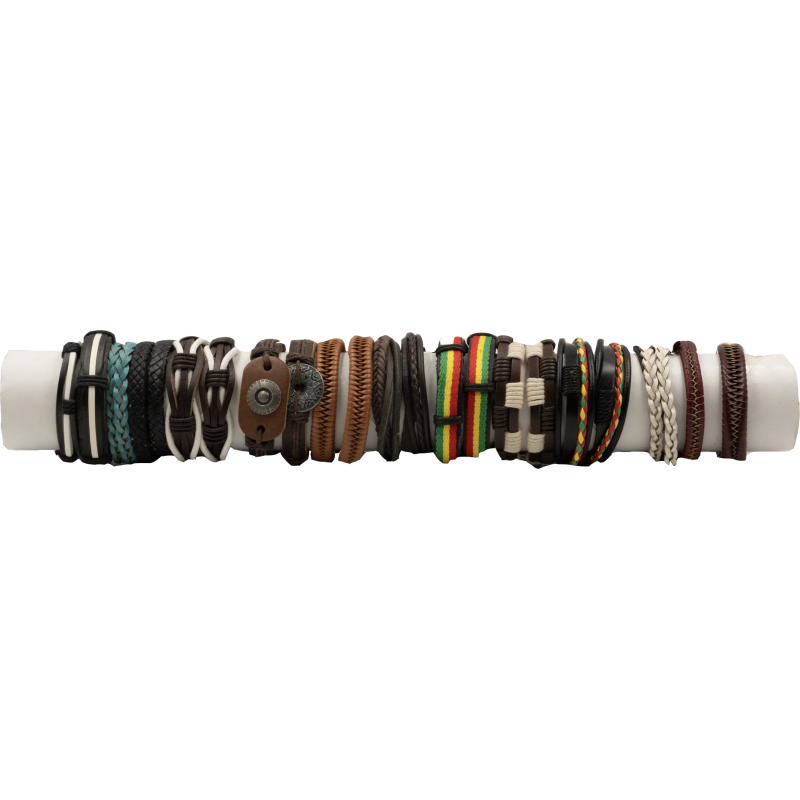 BRACELET S CUIR THAI - 01 TUBE (40cm)