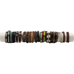 BRACELET CUIR THAI - TUBE 40cm
