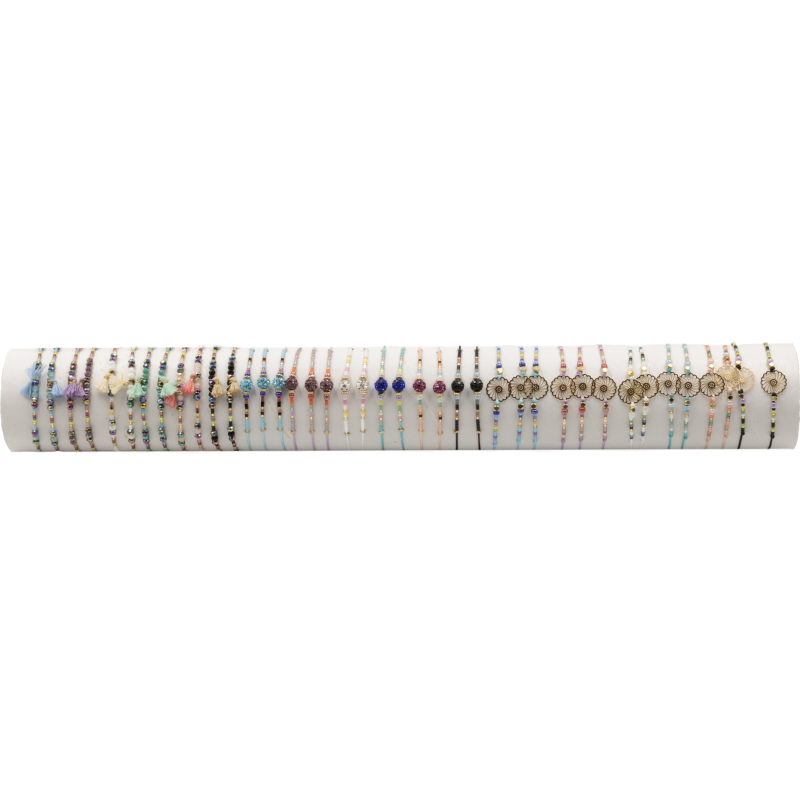 BRACELET S FIONA No 3 ROSACE - 01 TUBE (40cm)