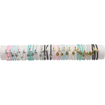 BRACELET COQUILLAGE DORÉ FSI18 - TUBE 40cm