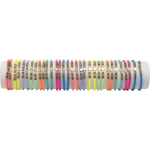 BRACELET FIMO COEUR/ÉTOILE FLUO FSI67 - TUBE 30cm
