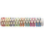 BRACELET FIMO FLUO COQUILLAGE FSI68 - TUBE 30cm
