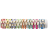 BRACELET FSI68 FIMO FLUO COQUILLAGE - 01 TUBE (30cm)