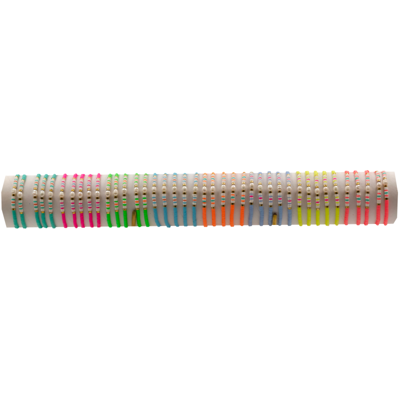 BRACELET FSI71 FIMO PEARL FLUO - 01 TUBE (40cm)