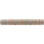 BRACELET FIMO PEARL PLAT FLUO FSI72 - TUBE 40cm
