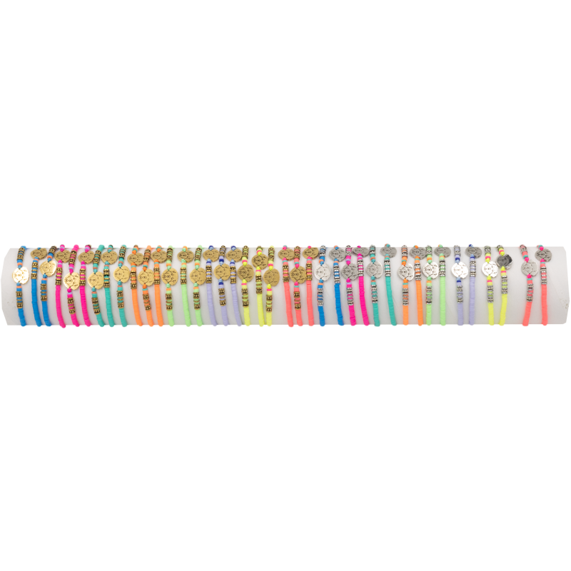 BRACELET MFSI02 (CHIEN) FLUO - 01 TUBE (40cm)