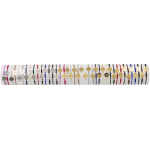 BRACELET TRESSE CHAMOIS MS08 - TUBE 40cm