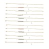 CHEVILLERE JA01 (6 modèles) - GRAND PIED A30 EN BOIS