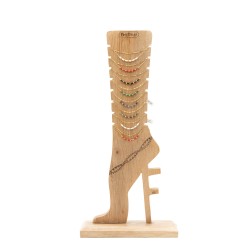 CHEVILLERE JA01 (6 modèles) - PETIT PIED A35 EN BOIS