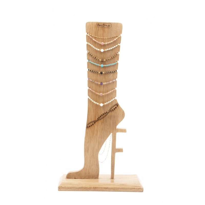 CHEVILLERE JA06 (6 modèles) - GRAND PIED A30 EN BOIS