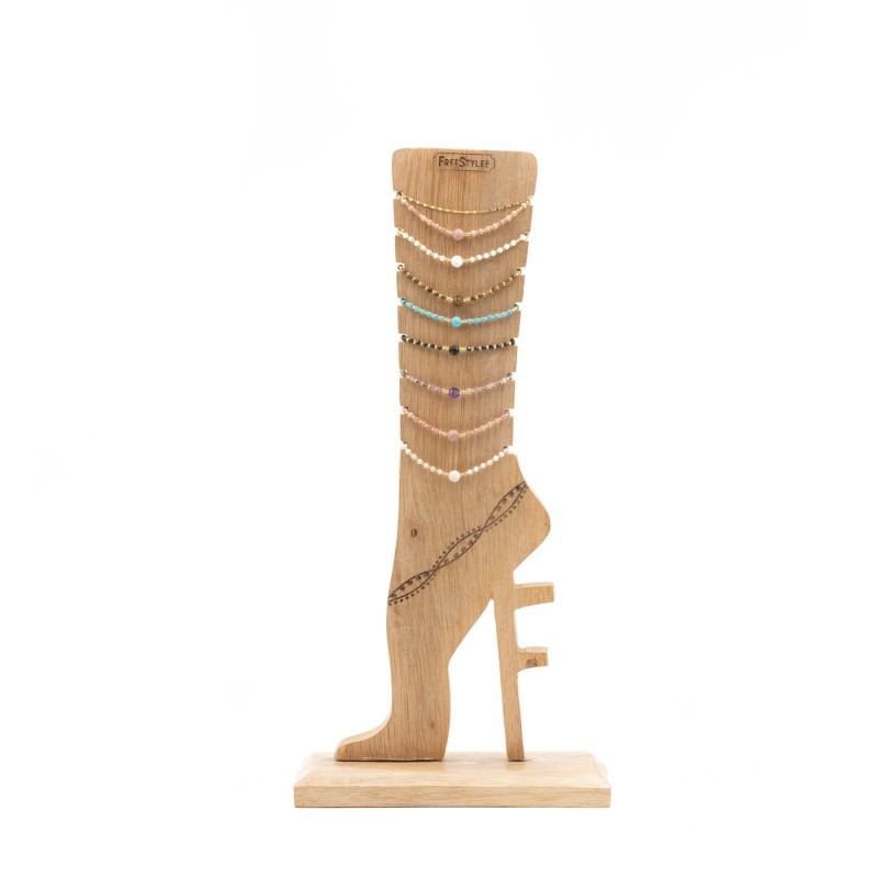CHEVILLERE JA06 (6 modèles) - PETIT PIED A35 EN BOIS