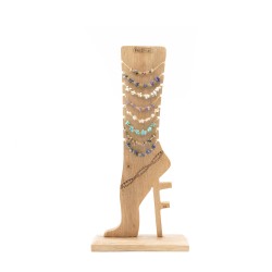 CHEVILLERE JA08 (6 modèles) - PETIT PIED A35 EN BOIS