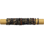 BRACELET PIERRE HOMME - TUBE BOIS 40cm
