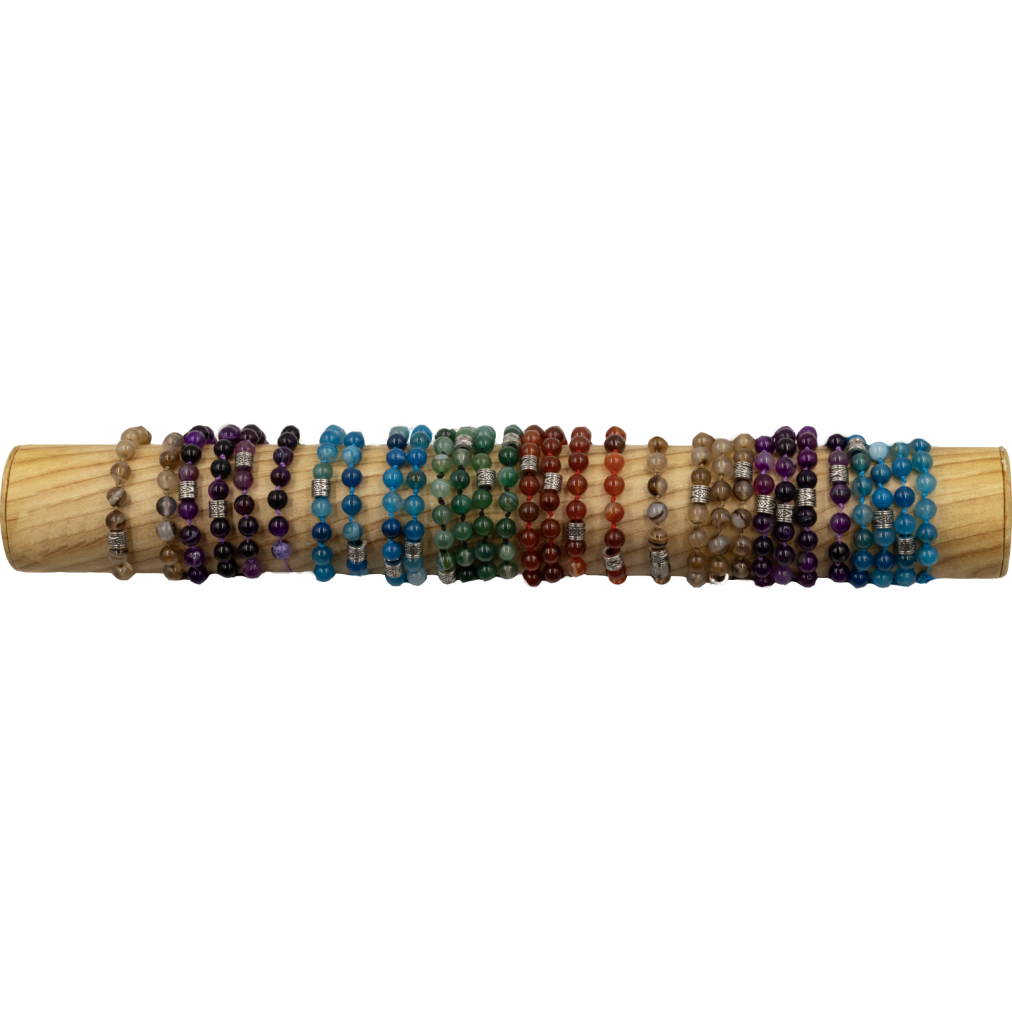 BRACELET FSI24 PIERRE MACRAMET - 1 TUBE BOIS (40cm) BRACELET FSI24 PIERRE MACRAMET - 1 TUBE BOIS (40cm)