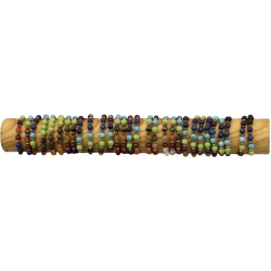 BRACELET FSI61 PIERRE CHAKRA 8 MM - 1 TUBE BOIS (40cm)