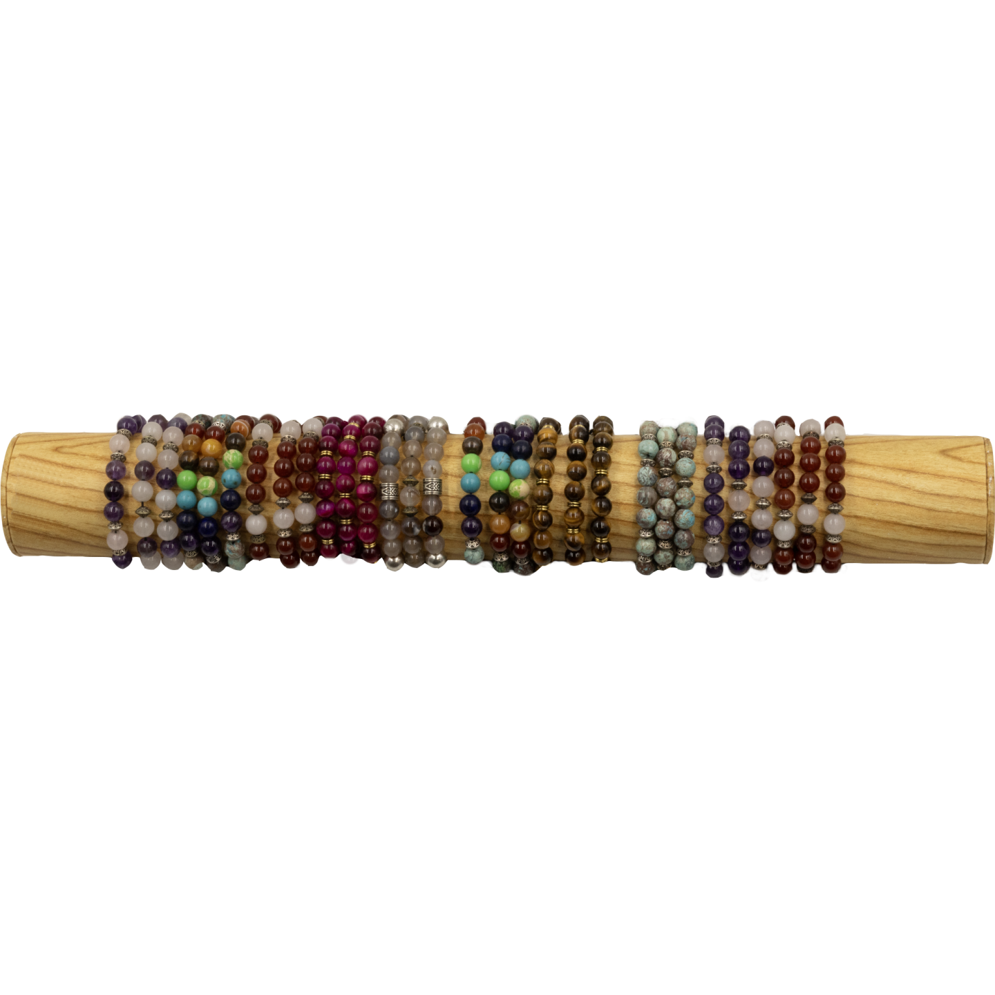 BRACELET FSI62 PIERRE CLASSIQUE - 1 TUBE BOIS (40cm)