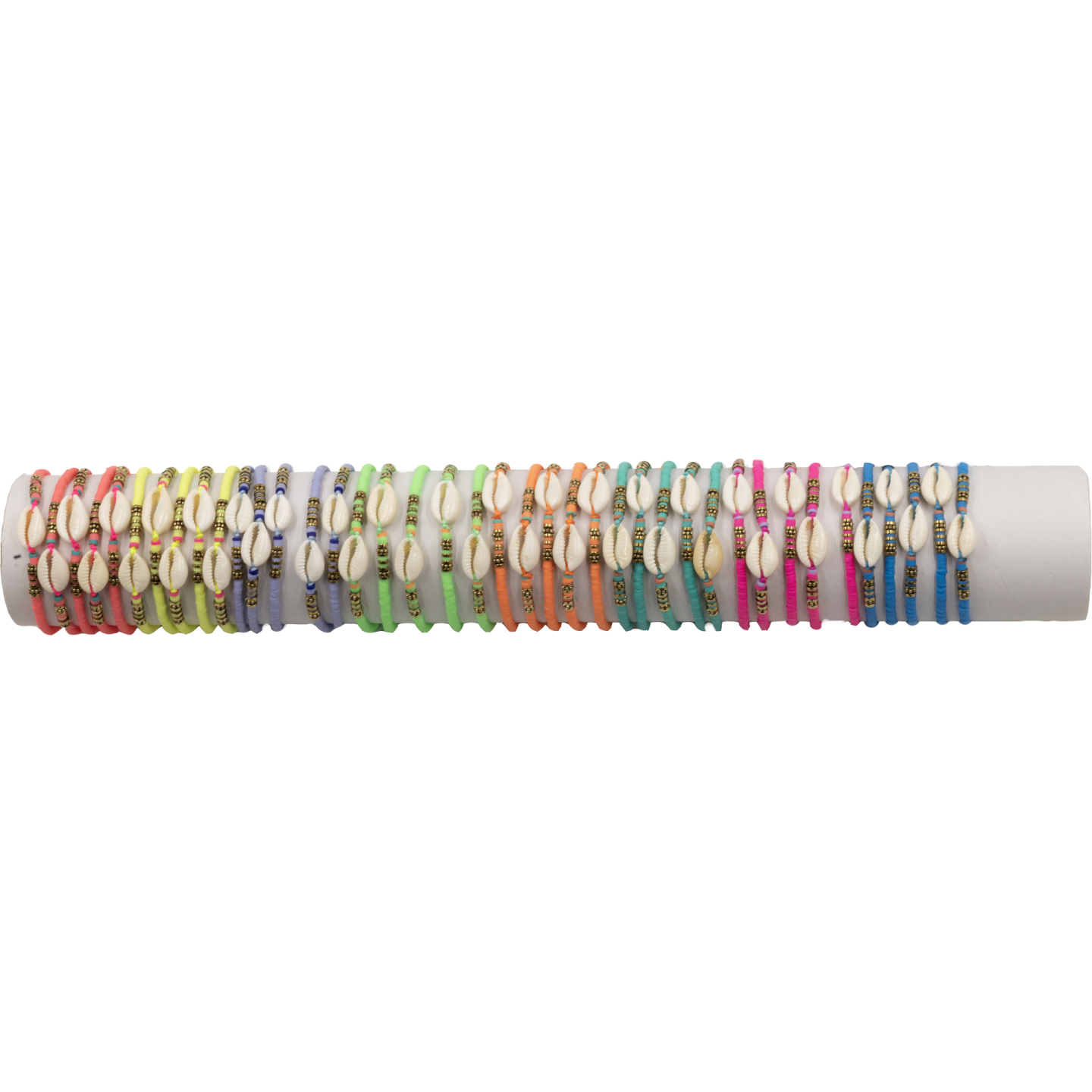 BRACELET FSI68 FIMO FLUO COQUILLAGE - 01 TUBE (40cm)