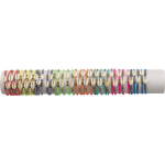 BRACELET FIMO FLUO COQUILLAGE FSI68 - TUBE 40cm
