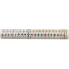 BRACELET MM04 (FLOCON) - 01 TUBE (40cm)