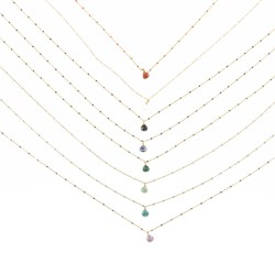 COLLIER CN07 (8 MODELES) - COU EN BOIS N25