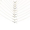 COLLIER JC03 (10 modeles) - COU EN BOIS N25