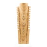 COLLIER JC04 (10 modeles) - COU EN BOIS N25