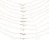 COLLIER JC04 (10 modeles) - COU EN BOIS N25