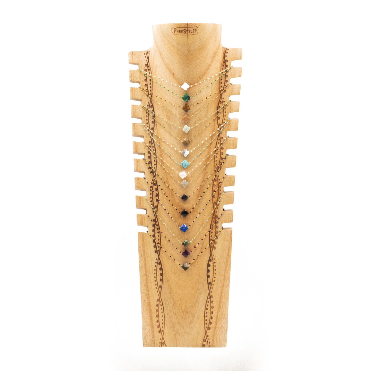 COLLIER JC08 (16 modeles) - COU EN BOIS N25 COLLIER JC08 (16 modeles) - COU EN BOIS N25