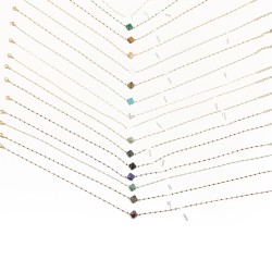 COLLIER JC08 (16 modeles) - COU EN BOIS N25
