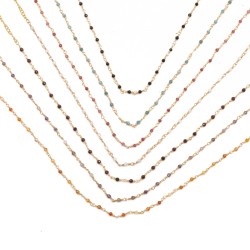 COLLIER LC11 (7 modeles) - COU EN BOIS N25