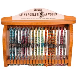 BRACELET A VOEUX CORSICA CARTE - WOOD 270
