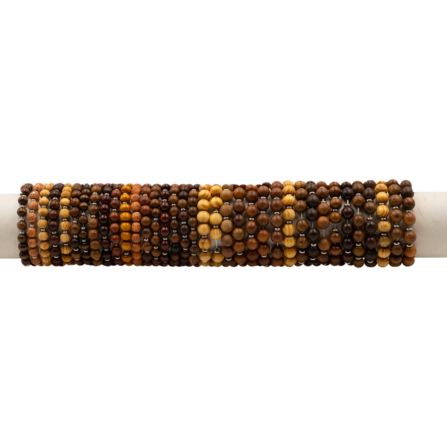 BRACELET S BOIS METAL - 01 TUBE (40cm)