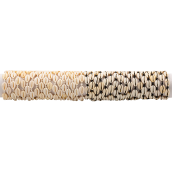 BRACELET FSI19 S COQUILLAGE NOIR ET BLANC - 01 TUBE (40cm)