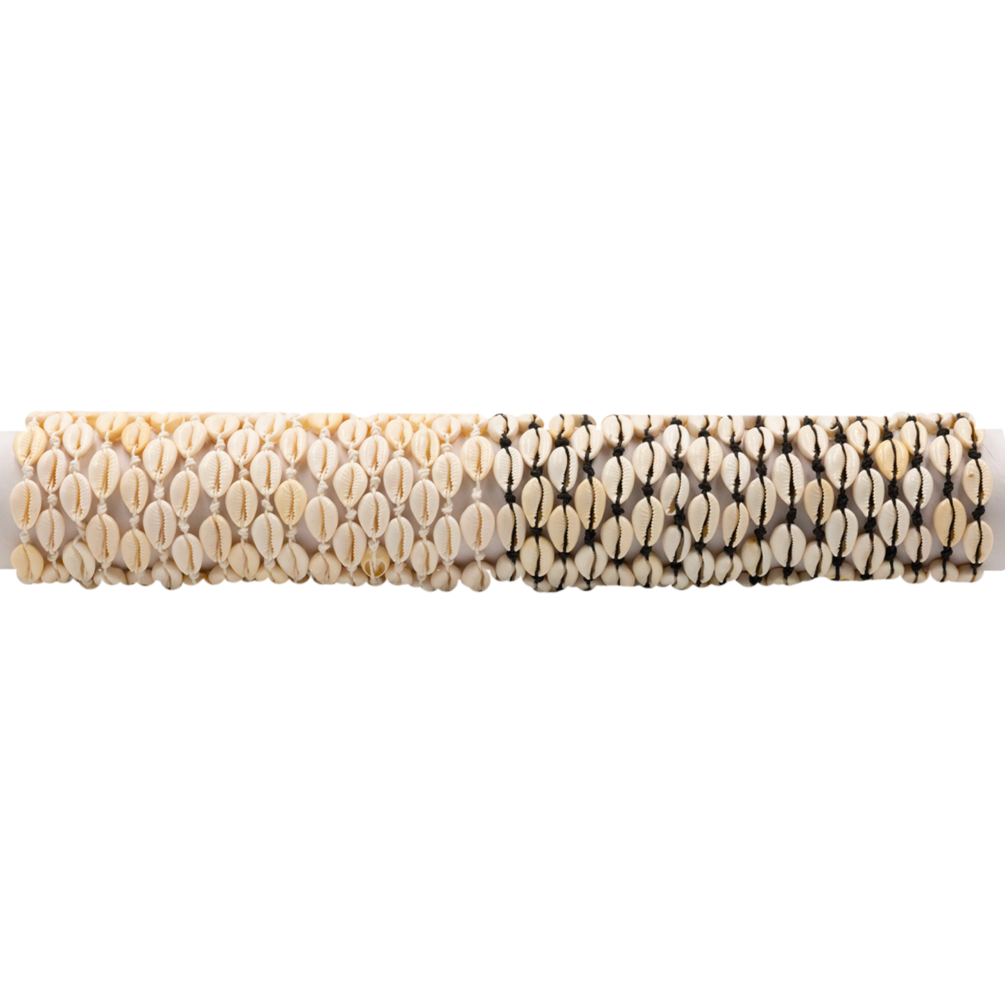 BRACELET FSI19 S COQUILLAGE NOIR ET BLANC - 01 TUBE (40cm) BRACELET FSI19 S COQUILLAGE NOIR ET BLANC - 01 TUBE (40cm)