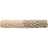 BRACELET FSI19 S COQUILLAGE NOIR ET BLANC - 01 TUBE (40cm)