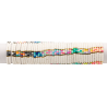 BRACELET FSI11 S FIMO BLANC - 01 TUBE (30cm)