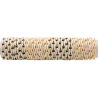 BRACELET FSI19 S COQUILLAGE NOIR ET BLANC - 01 TUBE (30cm)