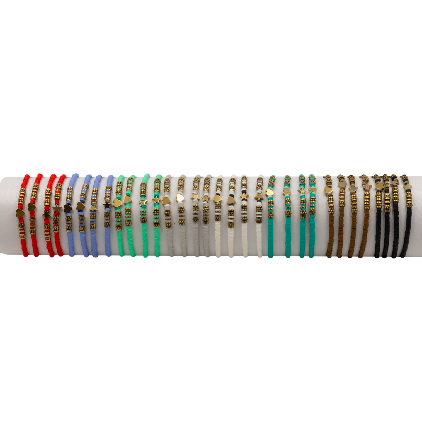 BRACELET FSI59 S FIMO COEUR/ÉTOILE - 01 TUBE (30cm)