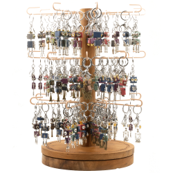 PORTE CLEF ROBOT - MINI TOURNIQUET BOIS